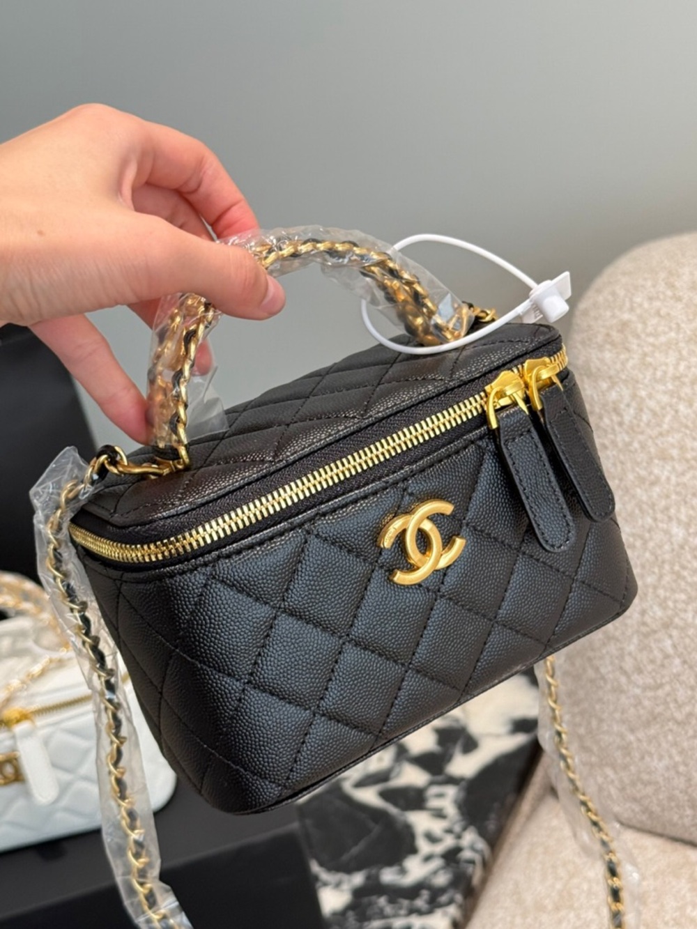 NIB CC GWP Novelty black bag